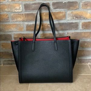 Banana Republic Italian Leather Tote (large)
